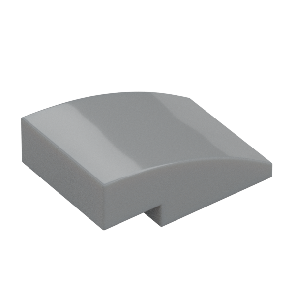 BRICK, W/ HALF BOW 2X3, W/ CUT