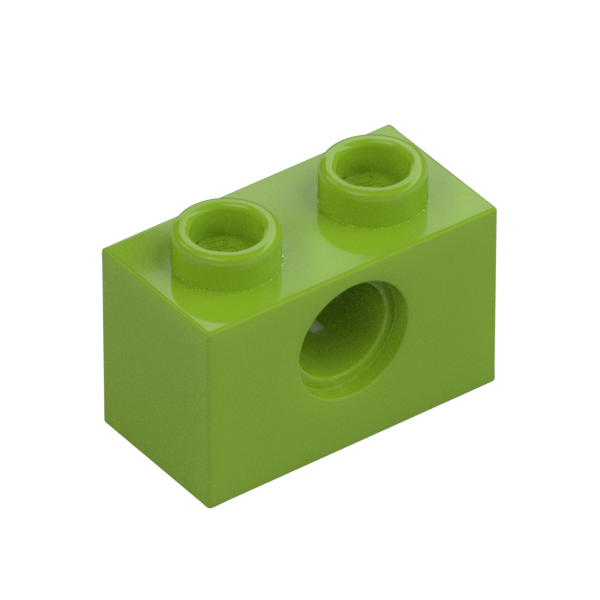 TECHNIC BRICK 1X2, Ø4.9