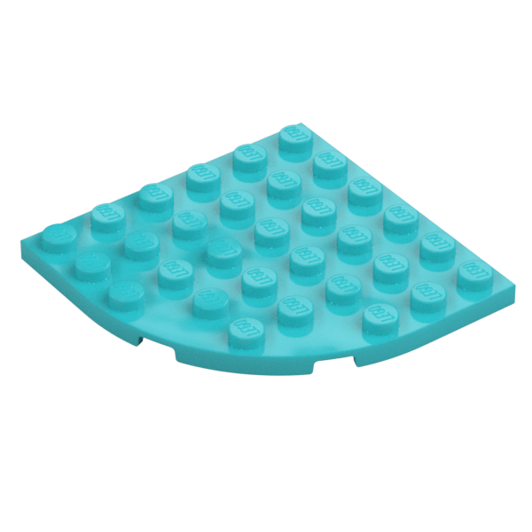 PLATE 6X6 W. BOW