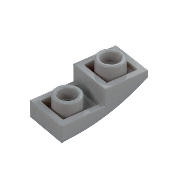 PLATE W/ HALF BOW INV. 1X2X2/3