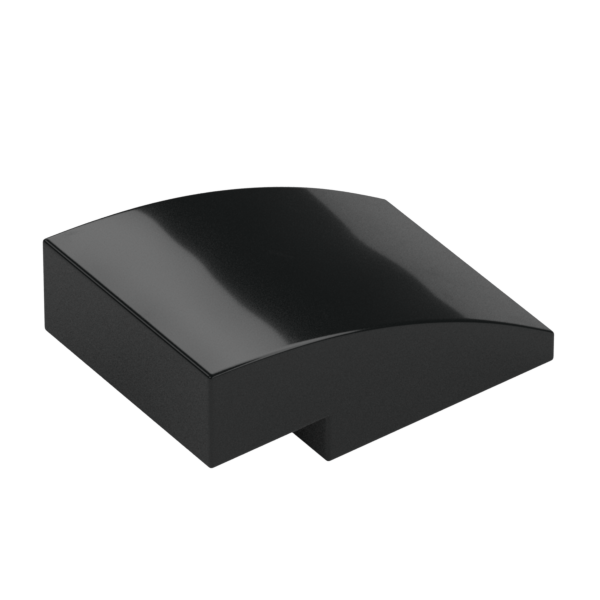 BRICK, W/ HALF BOW 2X3, W/ CUT
