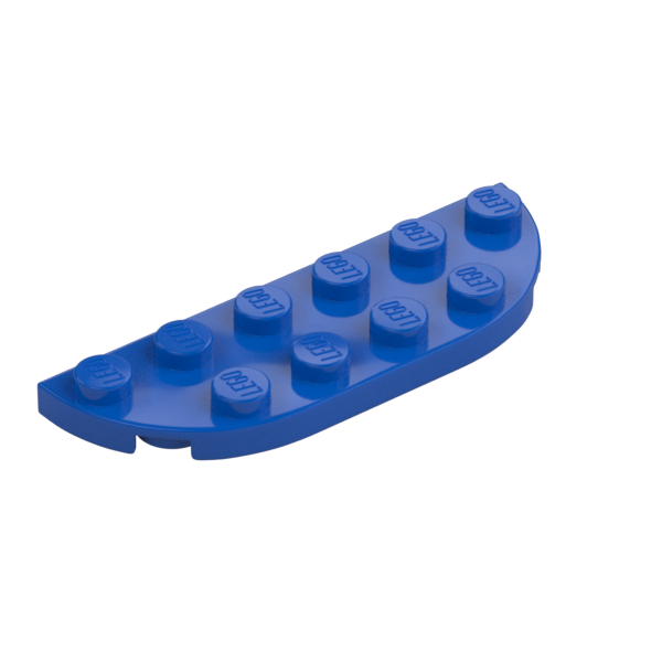1/2 CIRCLE PLATE 2X6