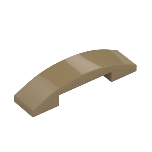 PLATE W. BOW 1X4X2/3