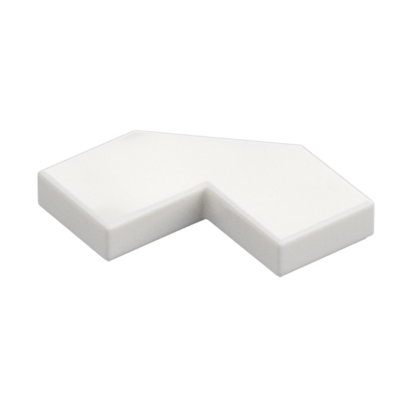 TILE 2X2, DEG. 90, W/ DEG. 45 CUT