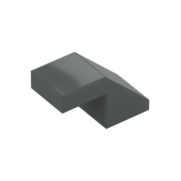ROOF TILE 1X2, DEG. 45, W/O KNOBS