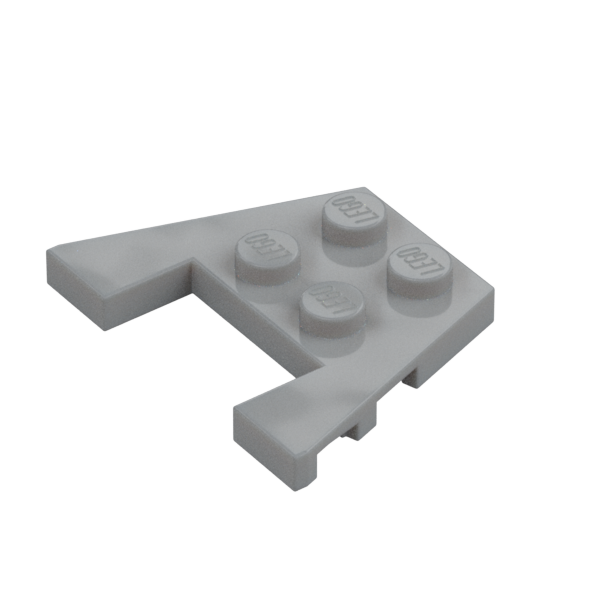 PLATE 3X4 W/ANGLES