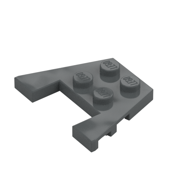 PLATE 3X4 W/ANGLES