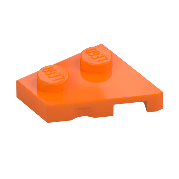 LEFT PLATE 2X2, 27 DEG.