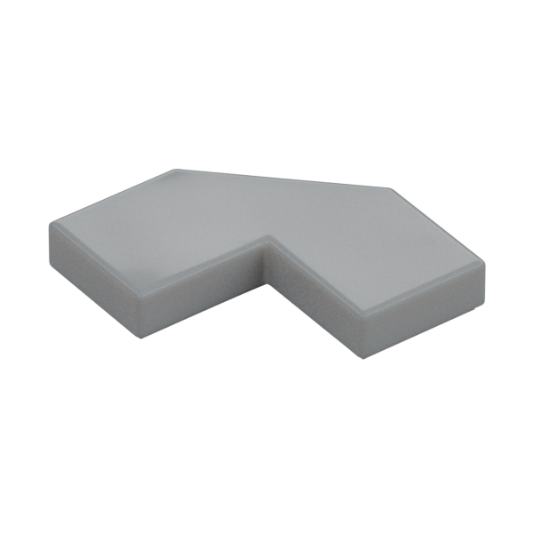 TILE 2X2, DEG. 90, W/ DEG. 45 CUT