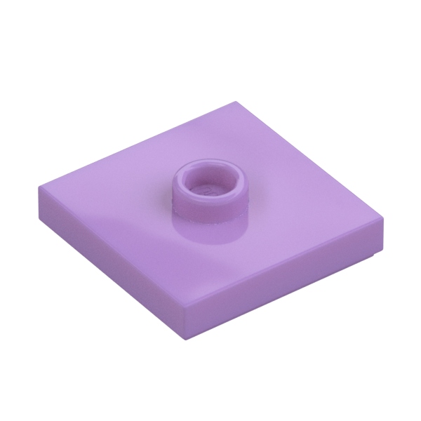 PLATE 2X2 W 1 KNOB