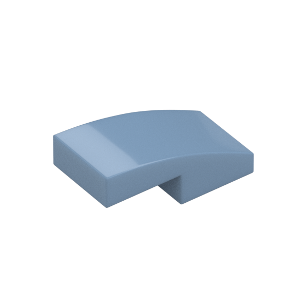 PLATE W. BOW 1X2X2/3