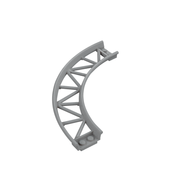 RAIL 13X13, 1/4 CIRCLE, W/ 3.2 SHAFT