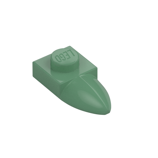 PLATE 1X1 W/TOOTH