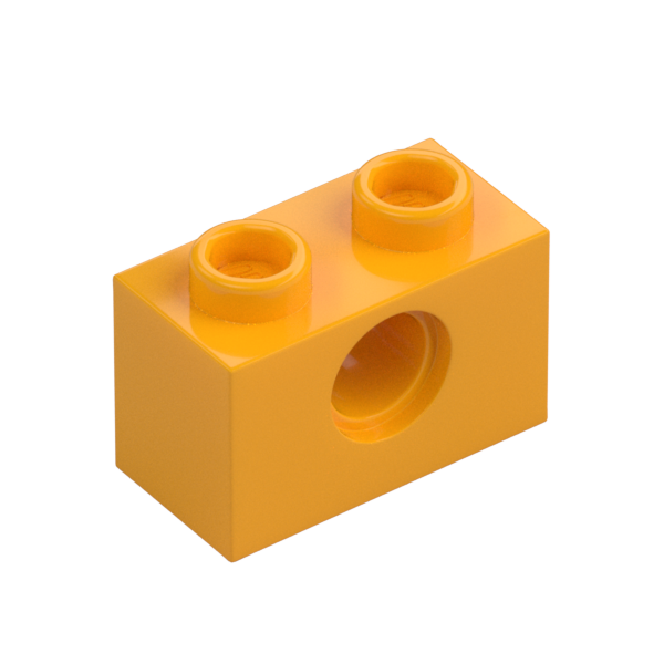 TECHNIC BRICK 1X2, Ø4.9