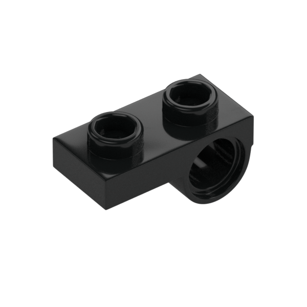 PLATE 1x2 W. HORIZONTAL HOLE Ø4,85 REV.