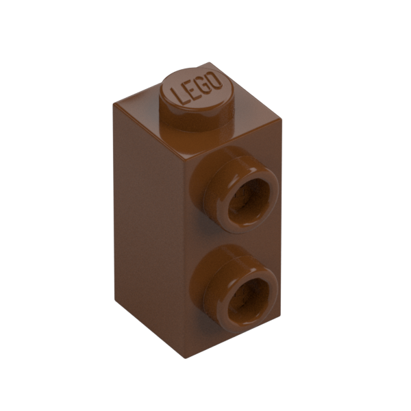 BRICK 1X1X1 2/3, W/ VERT. KNOBS