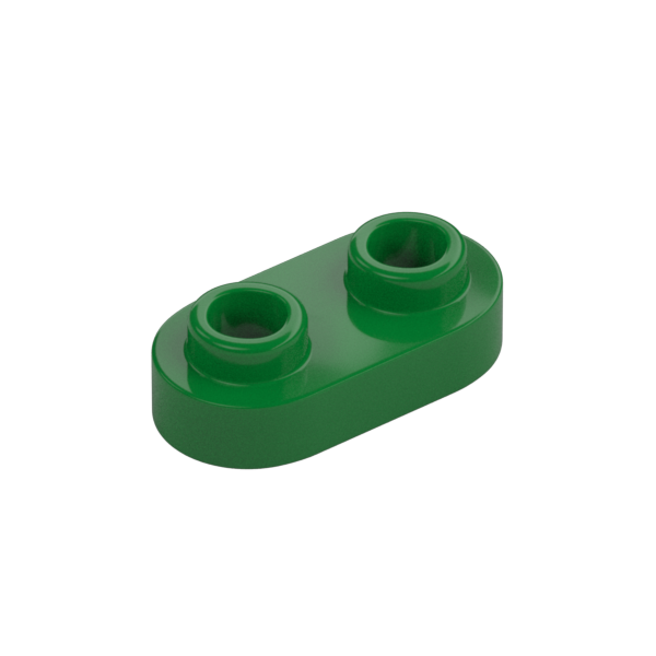 PLATE 1X2, ROUNDED, NO. 1