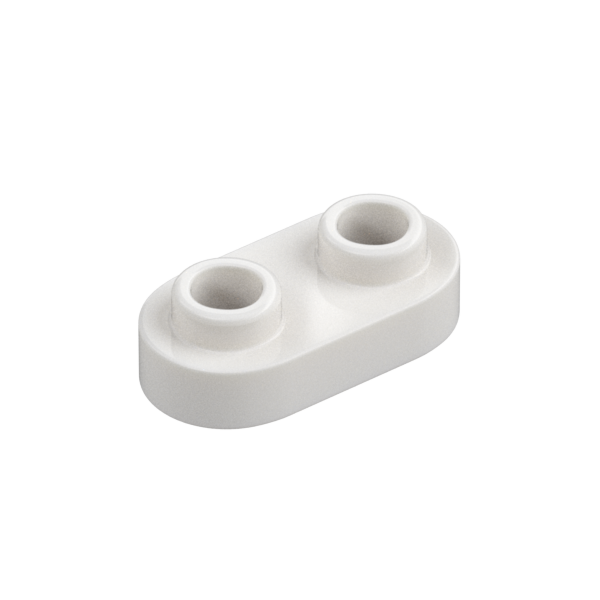 PLATE 1X2, ROUNDED, NO. 1