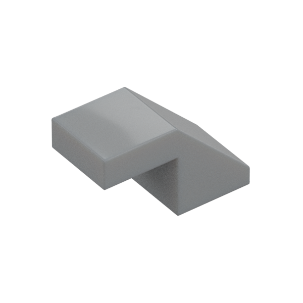 ROOF TILE 1X2, DEG. 45, W/O KNOBS