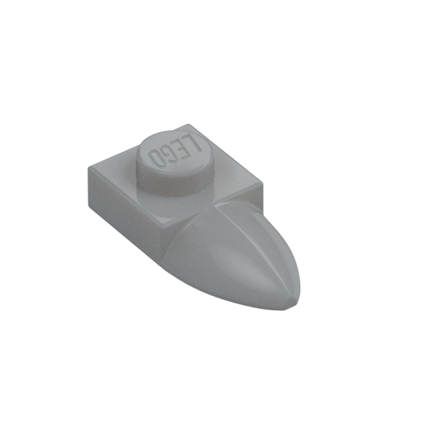 PLATE 1X1 W/TOOTH