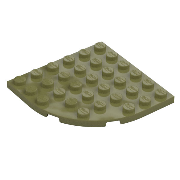PLATE 6X6 W. BOW
