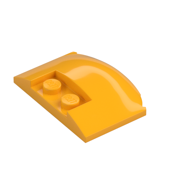 PLATE W. BOW 3X4X2/3 W. KNOBS