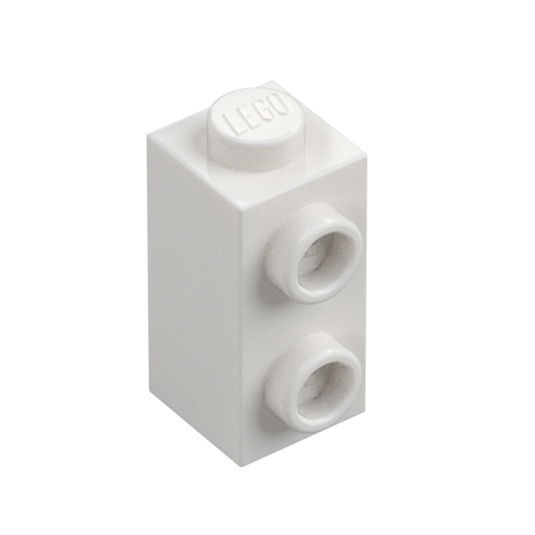 BRICK 1X1X1 2/3, W/ VERT. KNOBS