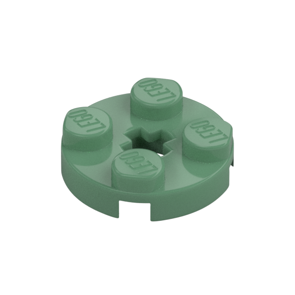 PLATE 2X2 ROUND