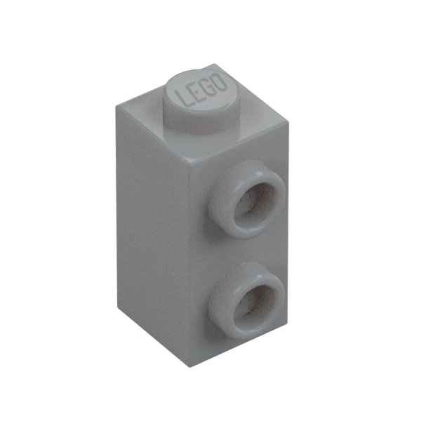 BRICK 1X1X1 2/3, W/ VERT. KNOBS
