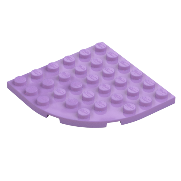 PLATE 6X6 W. BOW