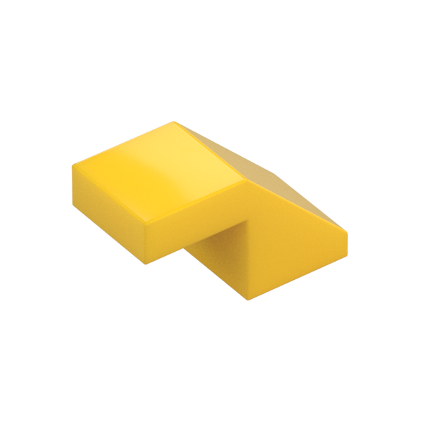 ROOF TILE 1X2, DEG. 45, W/O KNOBS