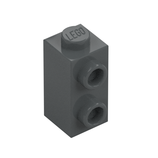 BRICK 1X1X1 2/3, W/ VERT. KNOBS