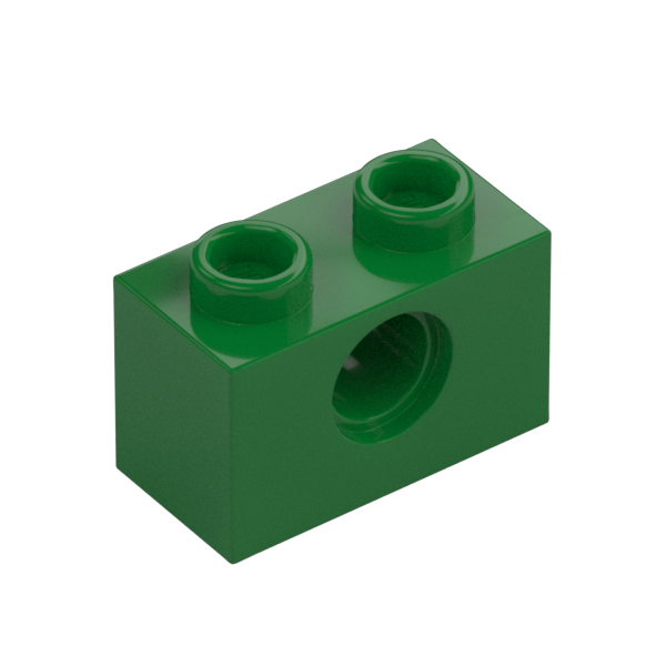 TECHNIC BRICK 1X2, Ø4.9