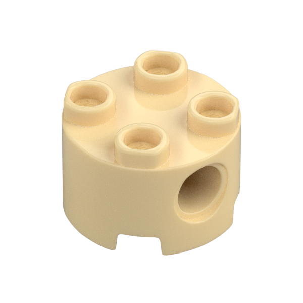 BRICK 2X2 ROUND WITH HOLE Ø4,85