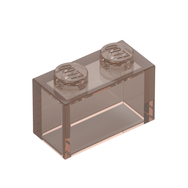 BRICK 1X2 W/O PIN