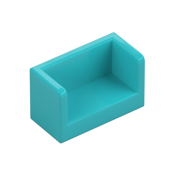 WALL DOUBLE CORNER 1X2X1