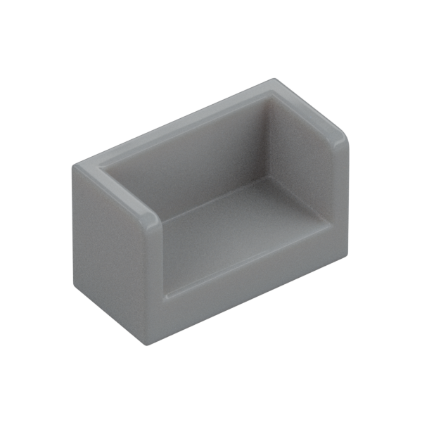 WALL DOUBLE CORNER 1X2X1