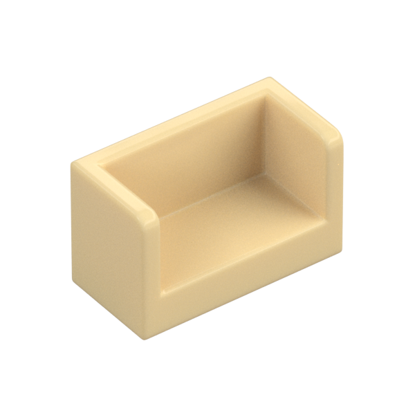 WALL DOUBLE CORNER 1X2X1
