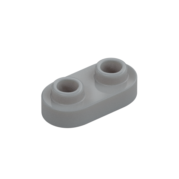 PLATE 1X2, ROUNDED, NO. 1