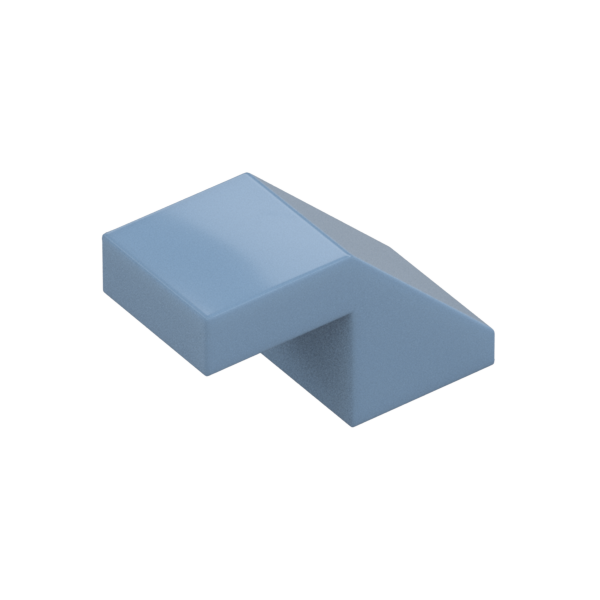 ROOF TILE 1X2, DEG. 45, W/O KNOBS