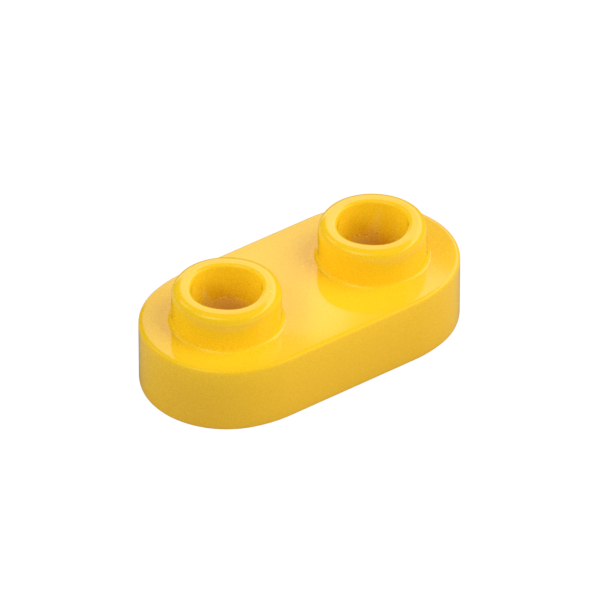 PLATE 1X2, ROUNDED, NO. 1