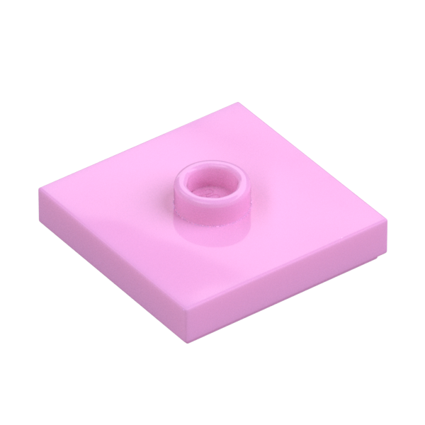 PLATE 2X2 W 1 KNOB