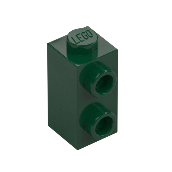 BRICK 1X1X1 2/3, W/ VERT. KNOBS
