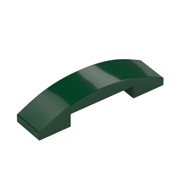 PLATE W. BOW 1X4X2/3