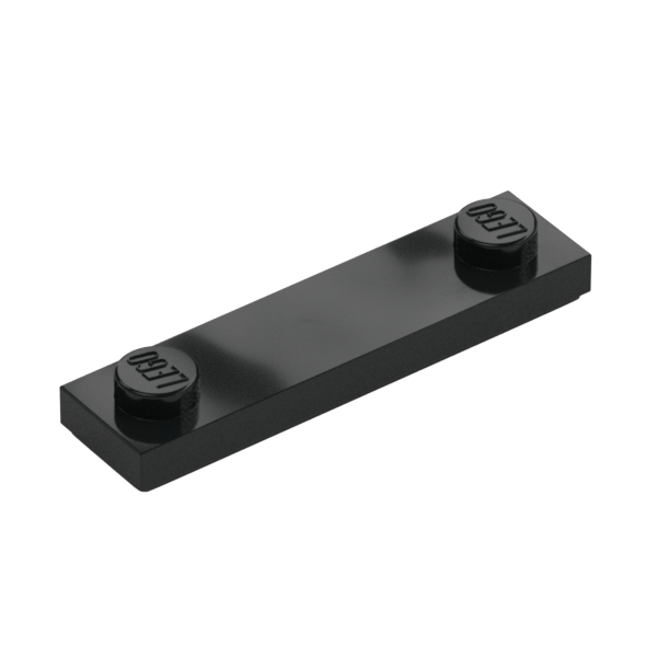 PLATE 1X4, W/ 2 KNOBS, NO. 2