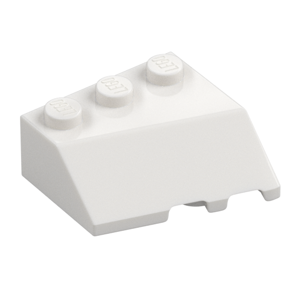 LEFT ROOF TILE 3X3, DEG. 45/18/45