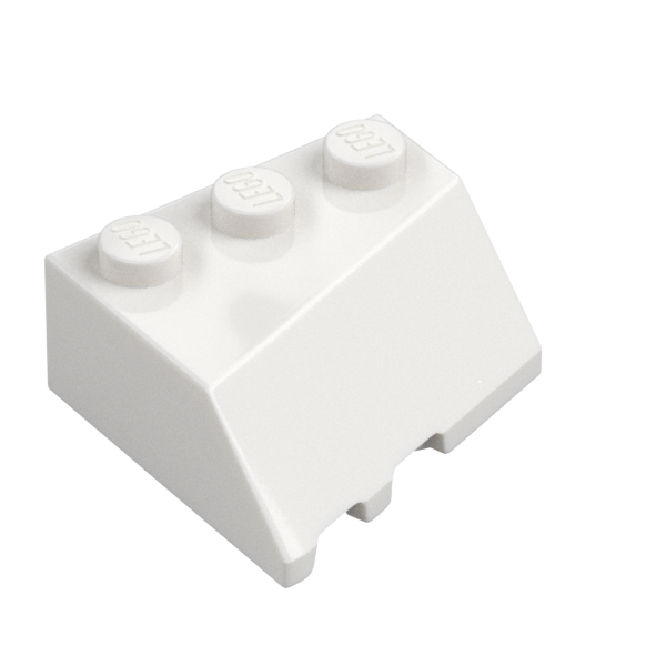 RIGHT ROOF TILE 3X3, DEG. 45/18/45