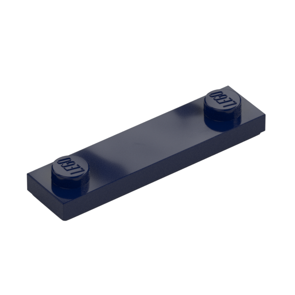 PLATE 1X4, W/ 2 KNOBS, NO. 2