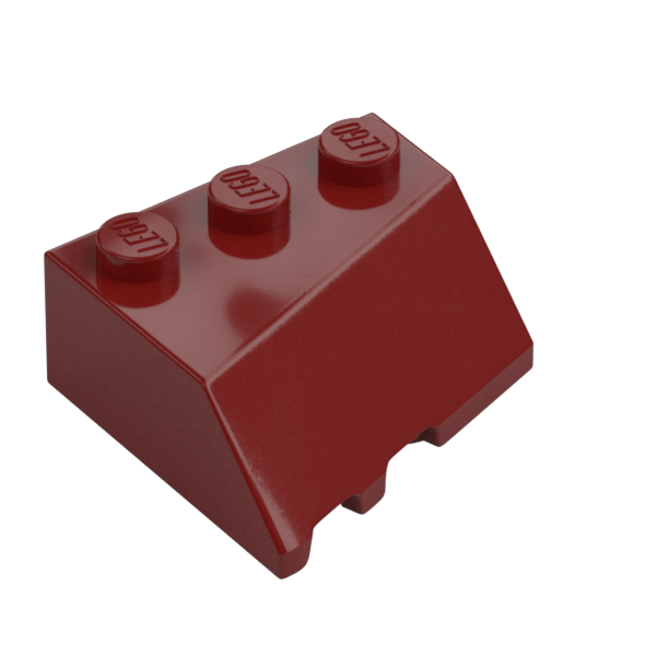 RIGHT ROOF TILE 3X3, DEG. 45/18/45