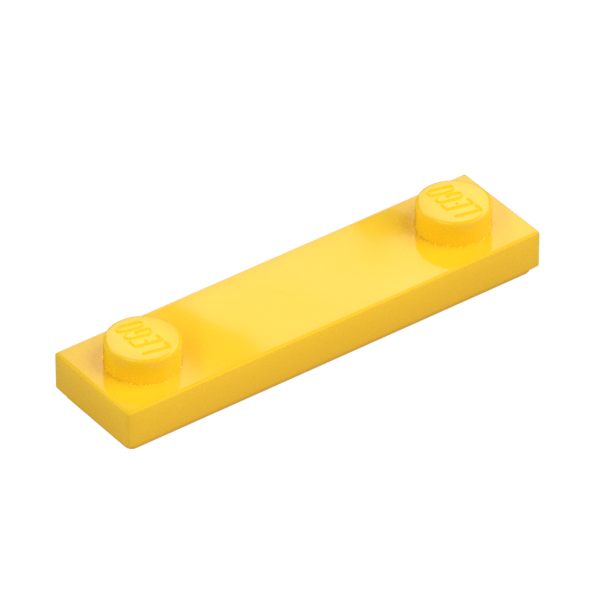PLATE 1X4, W/ 2 KNOBS, NO. 2